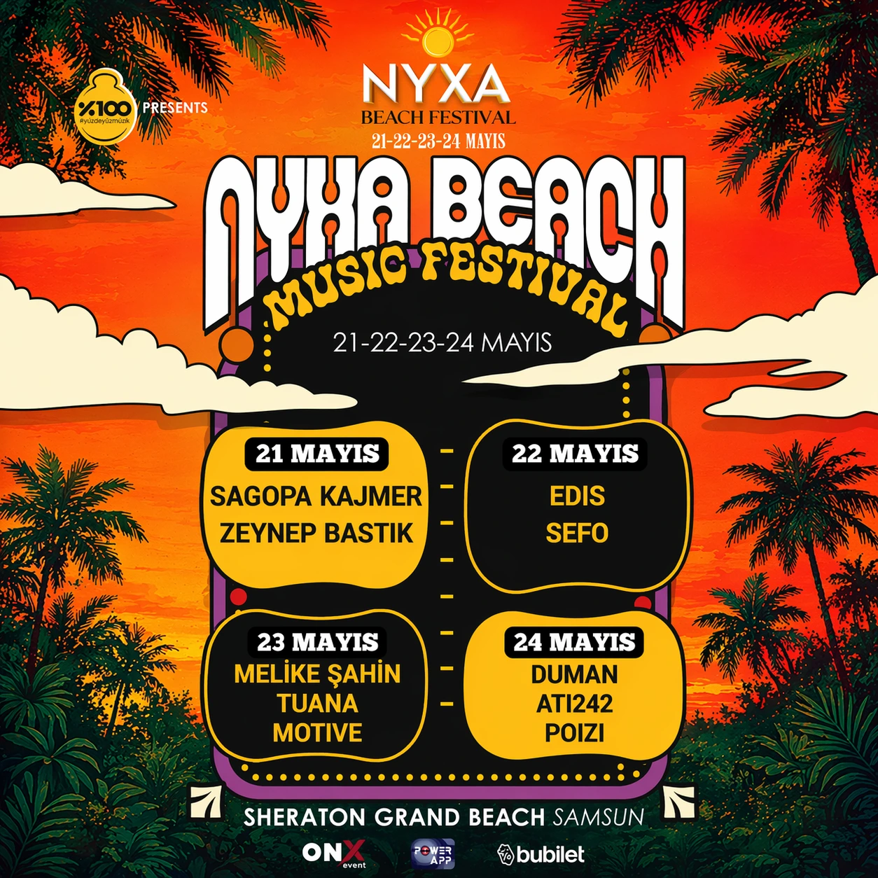 NYXA Beach Festival - Samsun