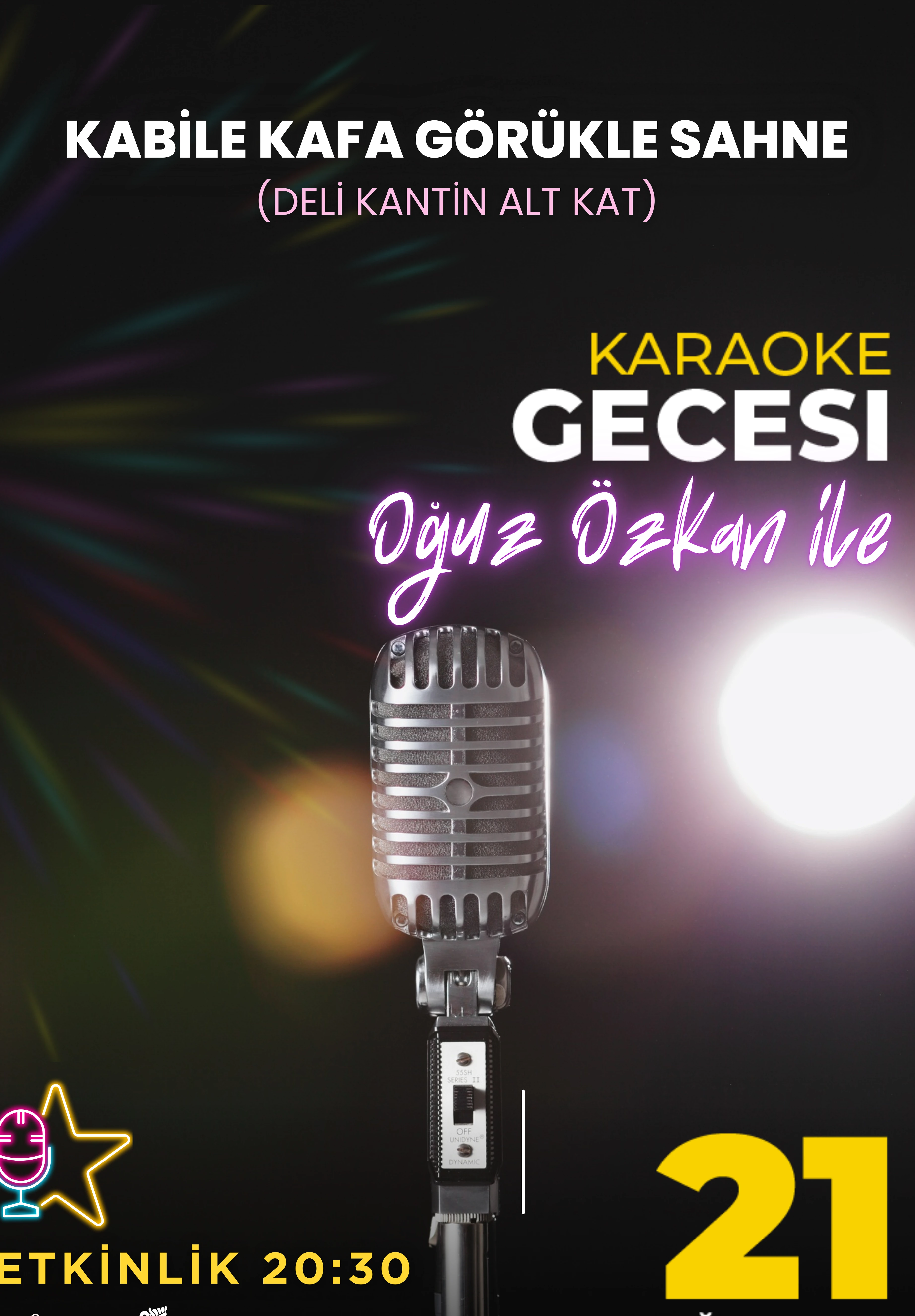 OĞUZ ÖZKAN İLE KARAOKE GECESİ