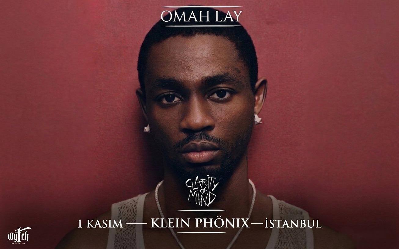 Omah Lay, 1 Kasım 2026, Klein Phonix, İstanbul konser afişi