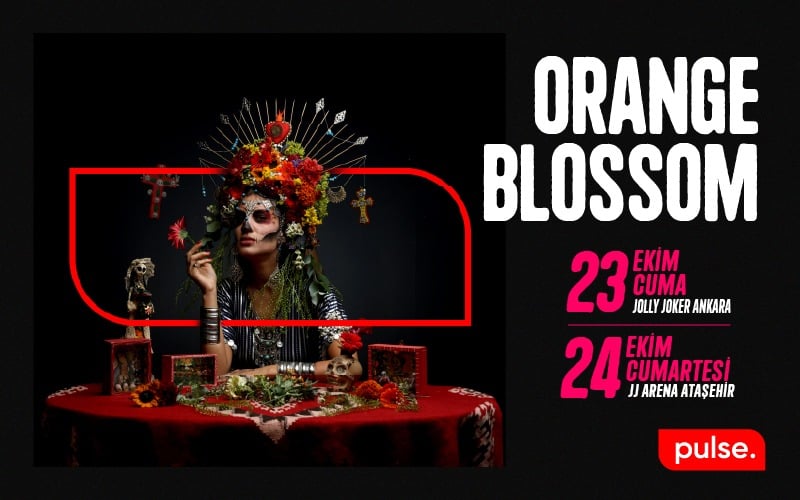 Orange Blossom, 23 Ekim 2026, Jolly Joker Ankara, Ankara konser afişi