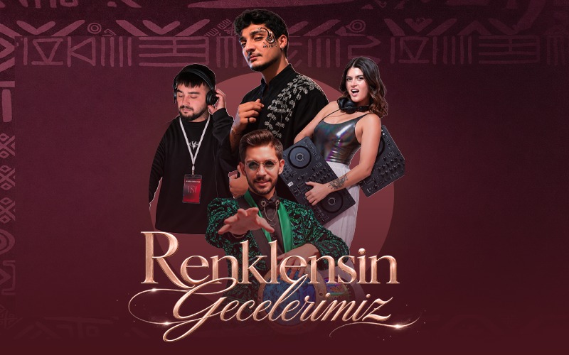Renklensin Gecelerimiz Konseri, 25 Eylül 2026, Rovers Gastropub & Live Music, Adana konser afişi