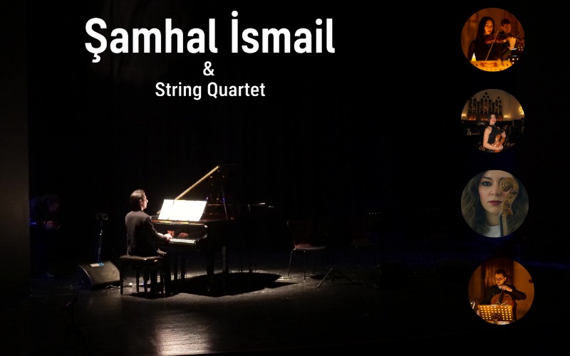 Şamhal İsmail & String Quartet, 31 Ekim 2026, All Saints Moda Kilisesi, İstanbul konser afişi