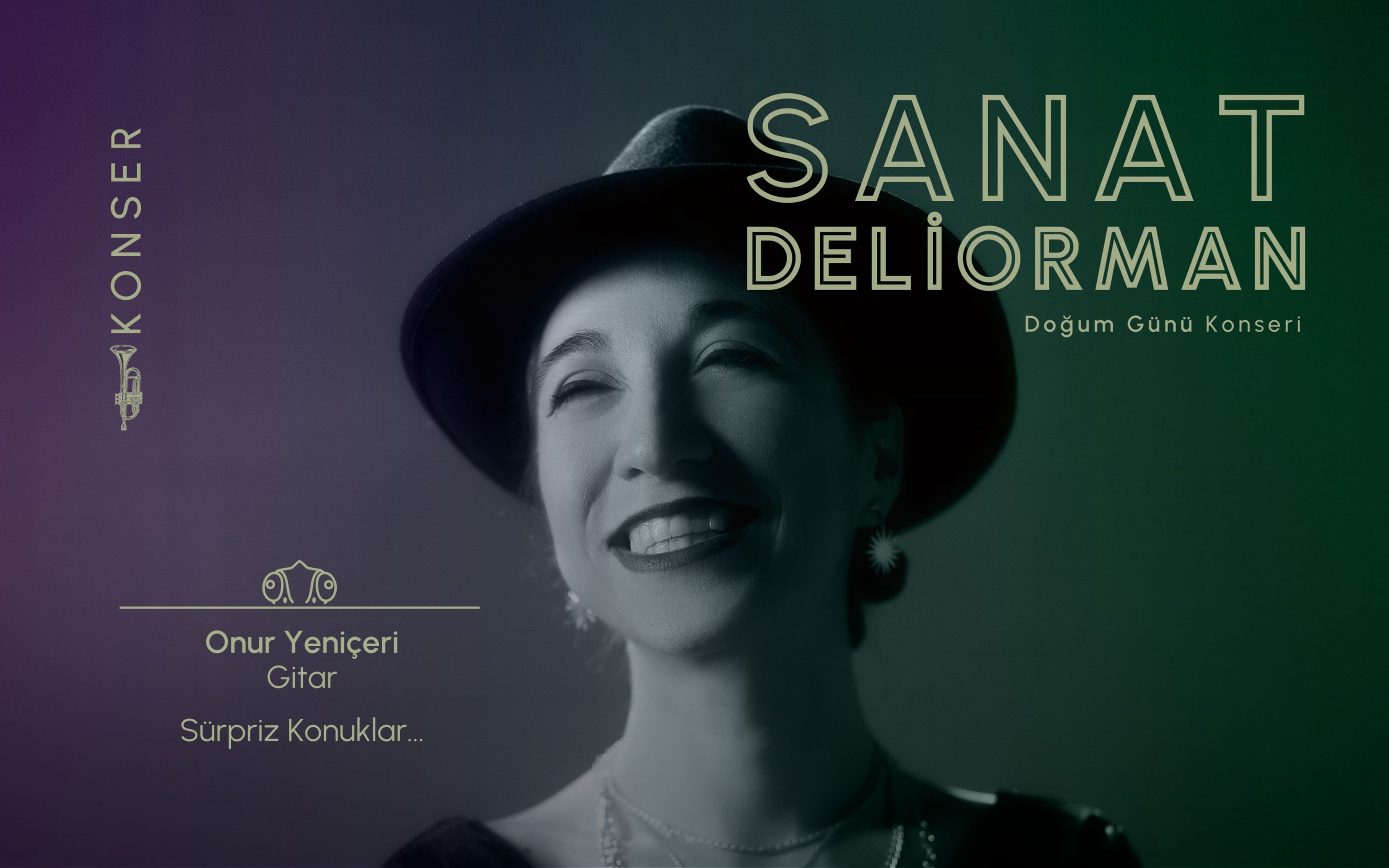 Sanat Deliorman Konser, 28 Ekim 2026, Buka Spaces, İstanbul konser afişi