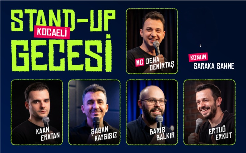 Saraka 4'lü stand-up gecesi
