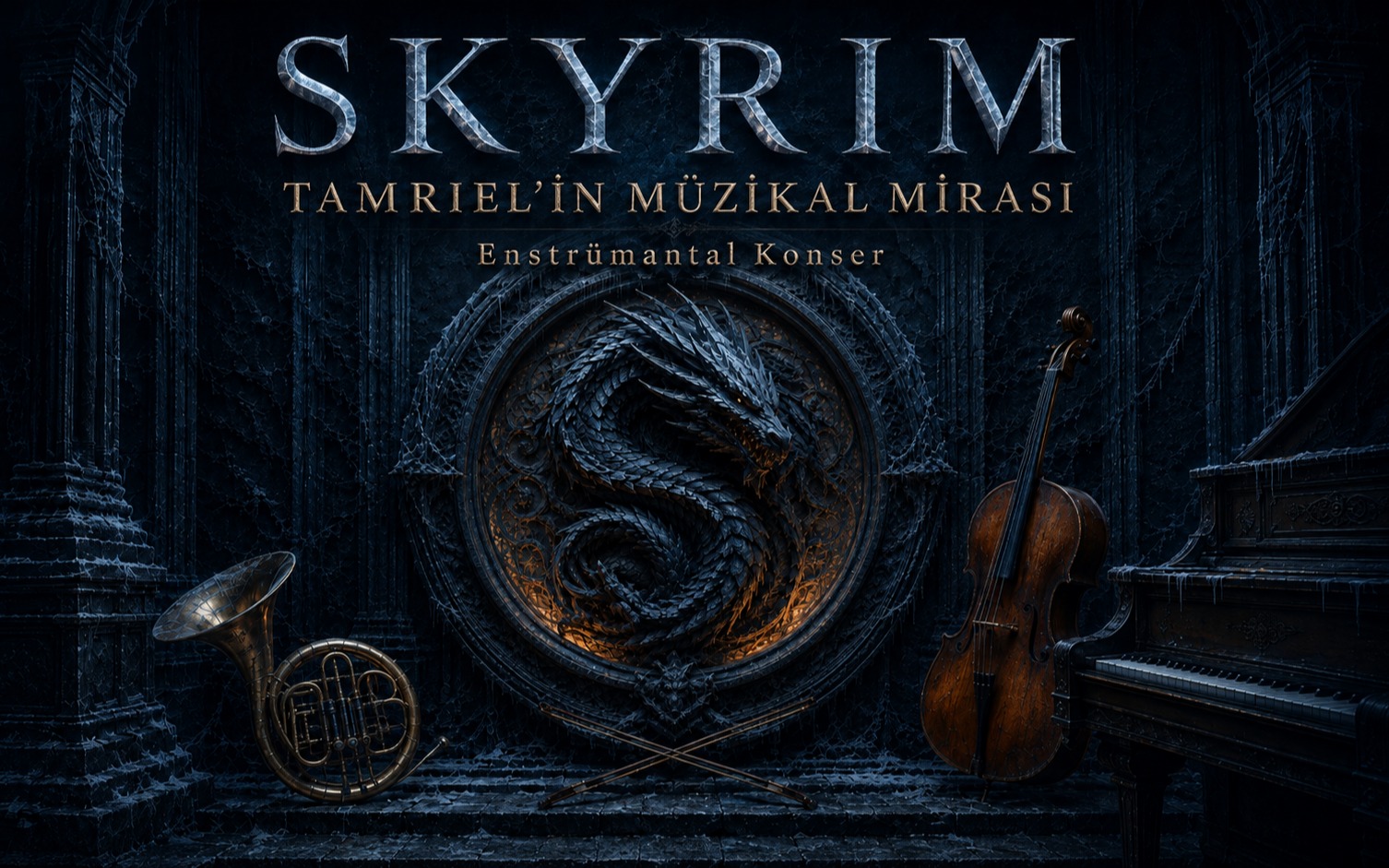 Skyrim: The Musical Heritage Of Tamriel, 11 Ekim 2026, Tepekule Kültür ve Kongre Merkezi, İzmir konser afişi
