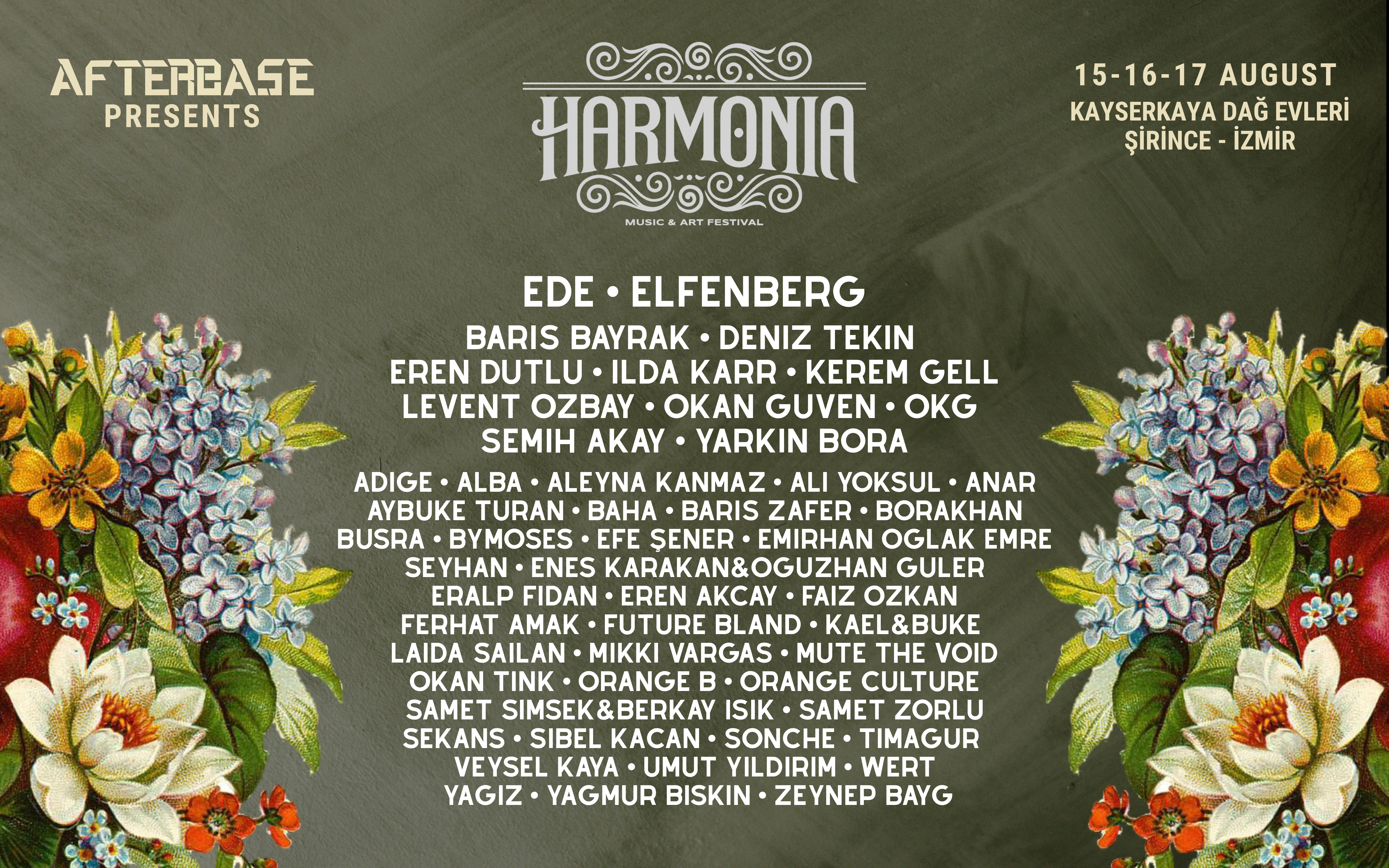 Afterbase Presents Sound Of Harmonia İzmir biletleri | Bubilet