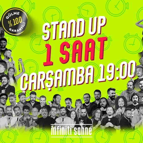 Stand up Bir Saat Beyoğlu Çarşamba