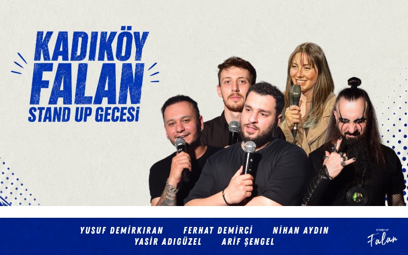 Kadıköy Falan Stand Up Gecesi tiyatro afişi