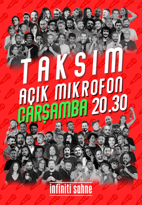 Stand Up Taksim Gecesi & Açık Mikrofon