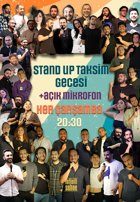 Stand Up Taksim Gecesi & Açık Mikrofon