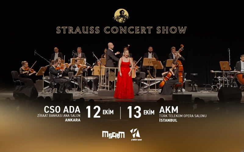Strauss Concert Show, 12 Ekim 2026, CSO Ada Ankara - Ana Salon, Ankara konser afişi