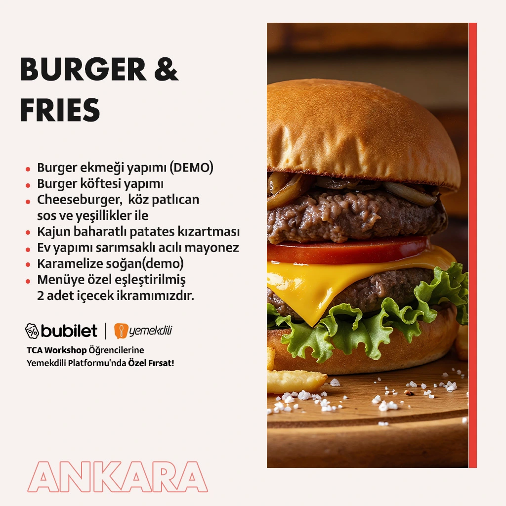 TCA |  Burger & Fries Workshop