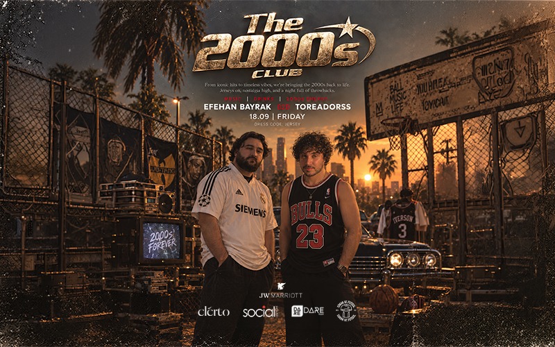 The 2000's Club, 18 Eylül 2026, JW Marriott Ankara, Ankara konser afişi