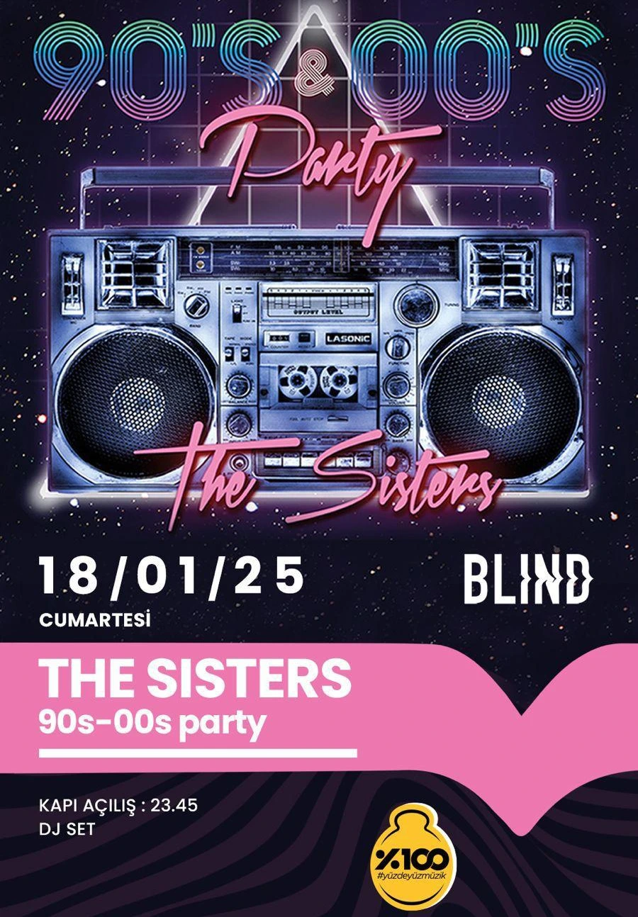 The Sister's 90's 2000's Pop Gecesi