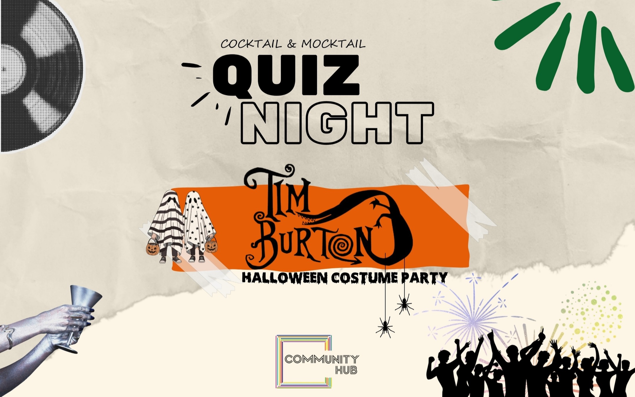 Tim Burton Filmleri Quiz Night & Halloween Costume Party