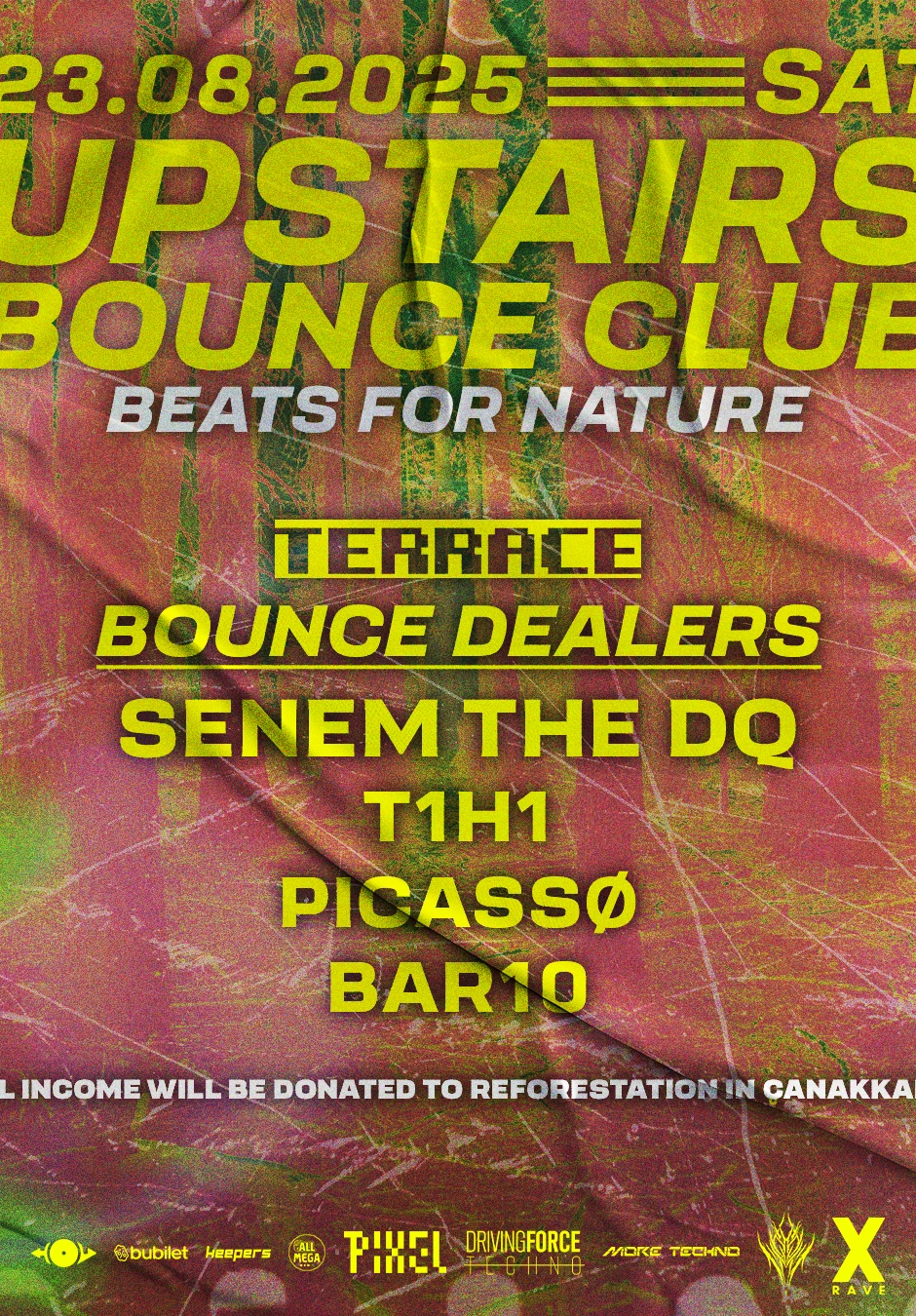 Upstairs Bounce Club: Beats for Nature @terrace