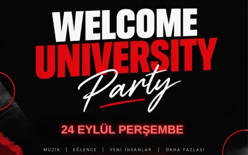 Welcome To University Party