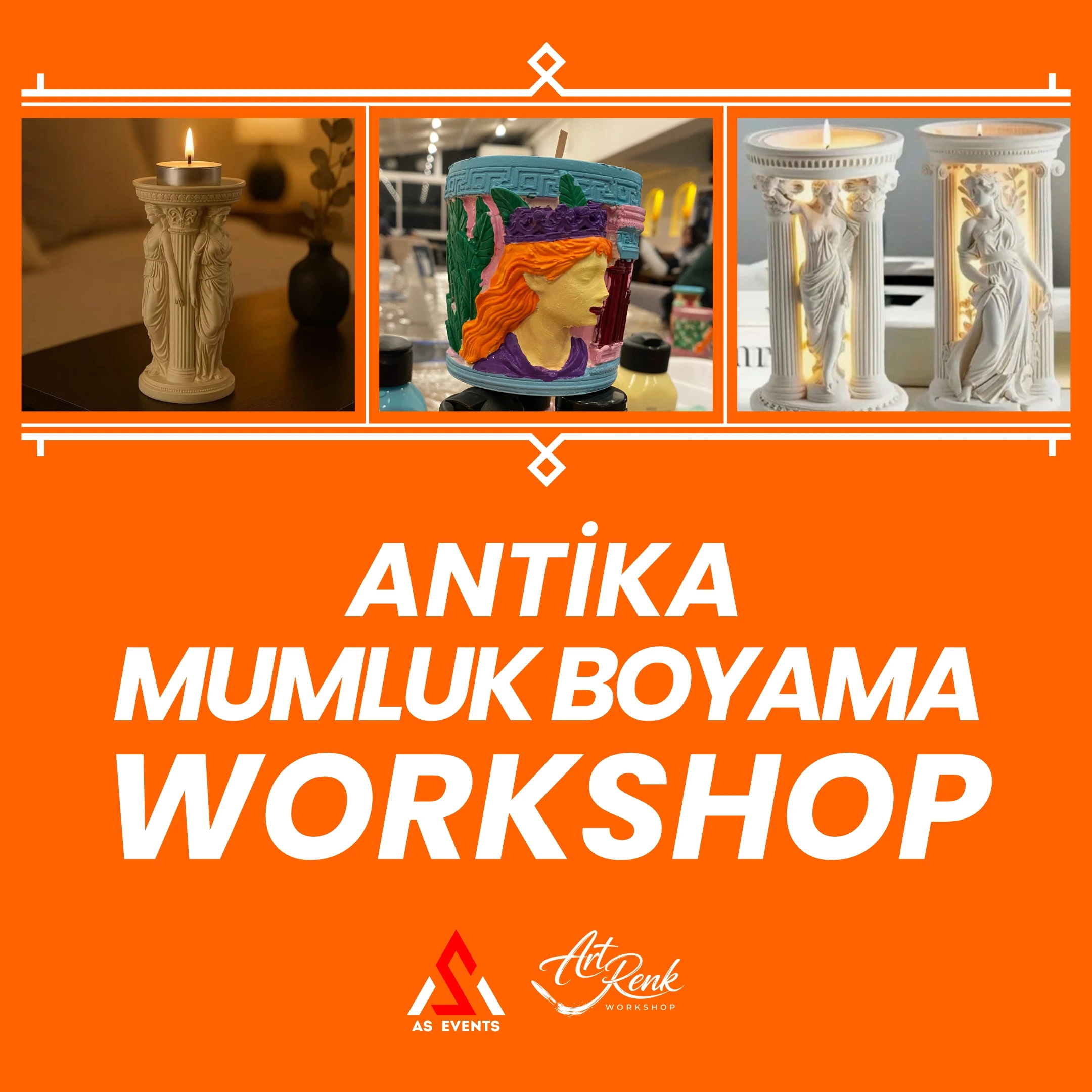 Workshop: Antika Mumluk Boyama