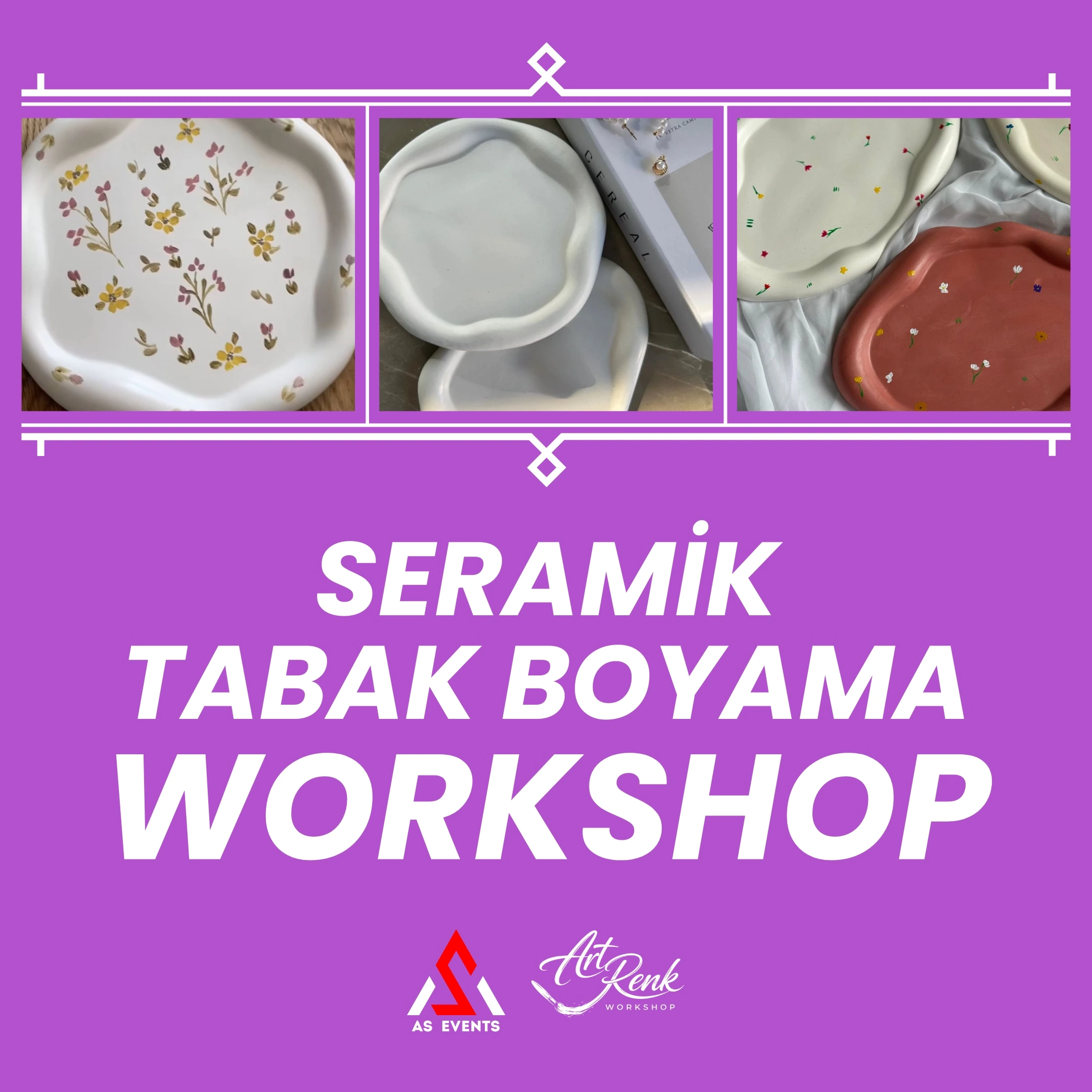Workshop: Seramik Tabak Boyama