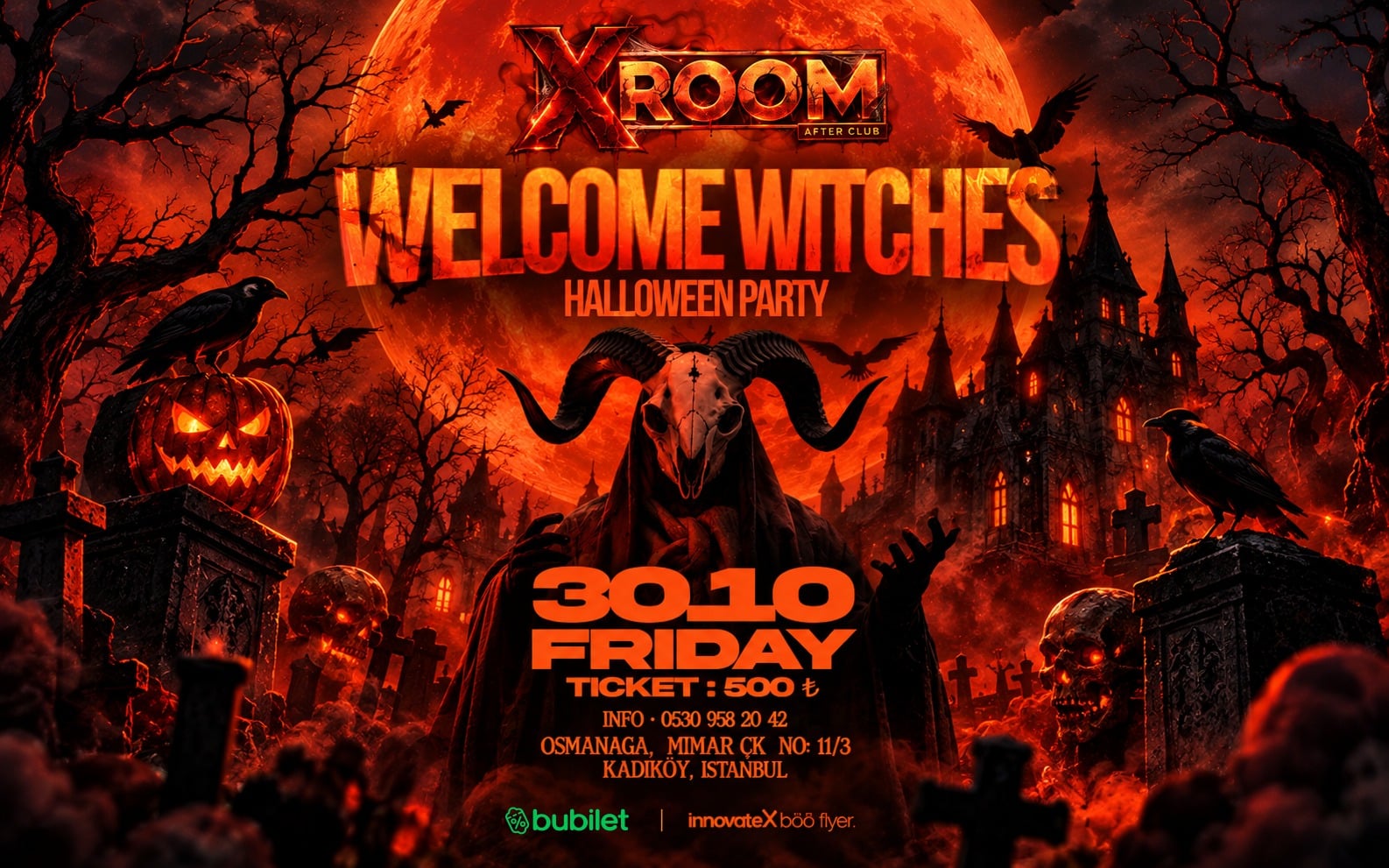 XROOM AFTER CLUB | HALLOWEEN NIGHT