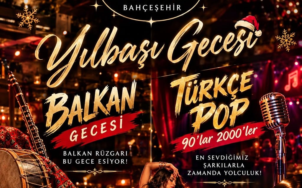 Yılbaşı Gecesi, 31 Aralık 2026, Hayal Kahvesi Bahçeşehir, İstanbul konser afişi