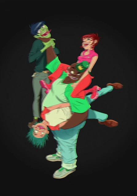 Gorillaz sanatçı fotoğrafı